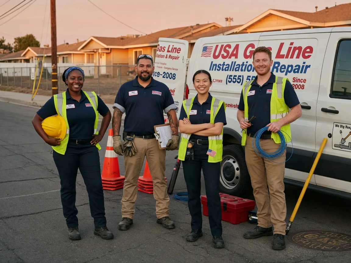 Gas Line Installation company in Saint James, MN